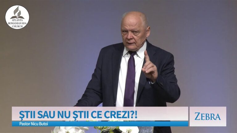 Știi sau nu știi CE crezi?!